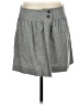 Gap Solid Gray Wool Skirt Size 4 - photo 1