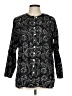 Unbranded Paisley Black Gray Long Sleeve Blouse Size L (estimated) - photo 1
