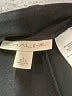 EMALINE Solid Black Formal Skirt Size L - photo 4