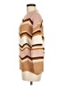 Full Circle Trends With Love 100% Acrylic Chevron-herringbone Tan Pullover Sweater Size M - photo 5