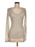 Express Metallic Tan Pullover Sweater Size M - photo 1