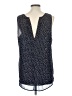 Daniel Rainn 100% Polyester Blue Sleeveless Blouse Size L - photo 2
