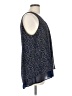 Daniel Rainn 100% Polyester Blue Sleeveless Blouse Size L - photo 4