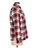 Natural Reflections 100% Cotton Plaid Red Long Sleeve Button-Down Shirt Size M - photo 4