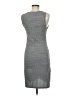 Leith Solid Gray Casual Dress Size M - photo 2