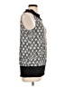 Essentials by Milano Black White Sleeveless Blouse Size L - photo 4