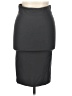 Junee Solid Gray Formal Skirt Size 30 waist (estimated) - photo 1