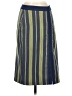 Assorted Brands Stripes Blue Casual Skirt Size 4 - photo 1
