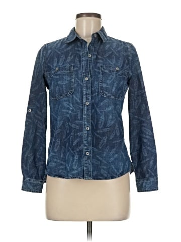 Adriano Goldschmied Long Sleeve Button-Down Shirt (view 1)