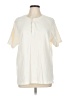 GOODTHREADS 100% Cotton Ivory Short Sleeve Henley Size L - photo 1