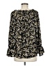 Belle + Sky 100% Polyester Black Long Sleeve Blouse Size M - photo 2