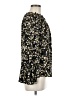 Belle + Sky 100% Polyester Black Long Sleeve Blouse Size M - photo 4