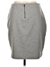Maison Jules Solid Gray Casual Skirt Size L - photo 2