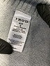 IZOD 100% Cotton Solid Gray Silver Turtleneck Sweater Size 8 - photo 3