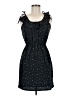 byCORPUS 100% Polyester Stars Black Cocktail Dress Size M - photo 1