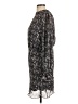She + Sky 100% Polyester Black Casual Dress Size L - photo 5