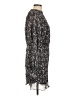 She + Sky 100% Polyester Black Casual Dress Size L - photo 4