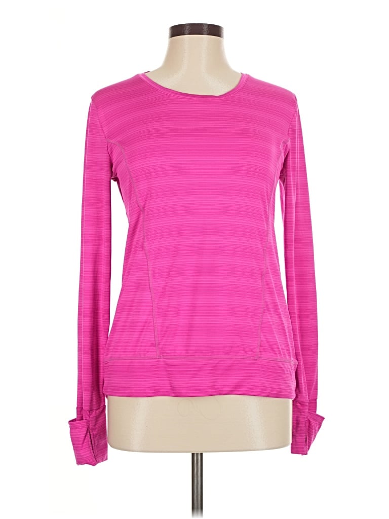 Pre-owned Mpg Long Sleeve T-shirt In Pink