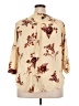 Torrid 100% Rayon Ivory 3/4 Sleeve Blouse Size 2X Plus (2) - photo 2