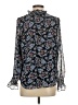 Ann Taylor LOFT 100% Polyester Blue Long Sleeve Blouse Size XS - photo 2