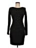 Moda International Stars Black Cocktail Dress Size M - photo 1