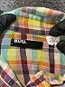 BDG Plaid Yellow Long Sleeve Button-Down Shirt Size S - photo 7