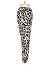 Banana Republic 100% Polyester Animal Print Ivory Casual Pants Size S - photo 4