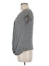 Max Studio Gray Short Sleeve Top Size M - photo 5