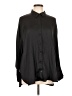 Old Navy 100% Polyester Black Long Sleeve Blouse Size L - photo 1