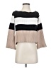 Le Lis Color Block Tan Pullover Sweater Size S - photo 1