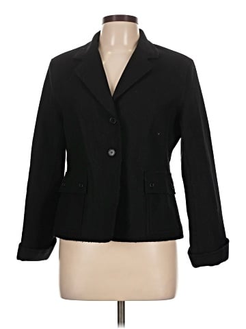 AK Anne Klein Wool Blazer (view 1)