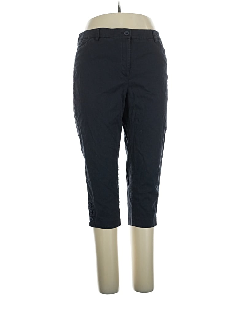 Pre-owned Talbots Outlet Casual Pants In Black