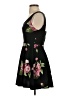 B. Smart 100% Polyester Floral Black Cocktail Dress Size 1 - photo 5