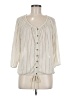 Guess Ivory 3/4 Sleeve Blouse Size M - photo 1