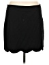 Topshop Solid Black Casual Skirt Size 12 - photo 1