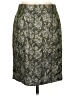 J.Crew Collection Paisley Green Formal Skirt Size 4 - photo 1