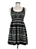 Audrey 3+1 Print Gray Casual Dress Size S - photo 1