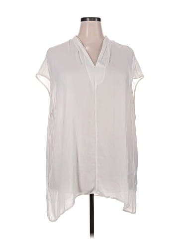 Larry Levine Short Sleeve Blouse (view 1)
