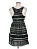 Audrey 3+1 Print Gray Casual Dress Size S - photo 2