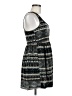 Audrey 3+1 Print Gray Casual Dress Size S - photo 4