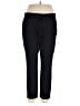 Ann Taylor LOFT Solid Black Casual Pants Size 14 - photo 1
