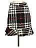 Assorted Brands Houndstooth Black Casual Skirt Size 24 waist (estimated) - photo 1