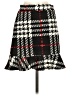 Assorted Brands Houndstooth Black Casual Skirt Size 24 waist (estimated) - photo 2