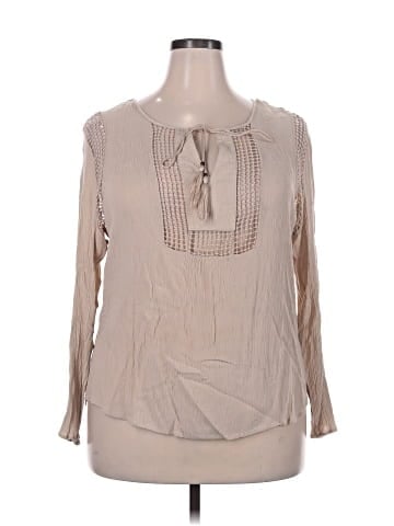 Joseph A. Long Sleeve Blouse (view 1)