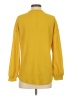 BTFBM Solid Yellow Long Sleeve Henley Size S - photo 2