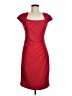 L.K. Bennett Solid Red Cocktail Dress Size 6 - photo 1
