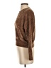 Love Change 100% Polyester Metallic Brown Pullover Sweater Size S - photo 5