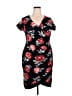 Almost Famous Black Casual Dress Size 2X - photo 1