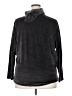 Natori Black Track Jacket Size 20 (estimated) - photo 2
