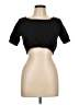 Assorted Brands Black Short Sleeve Top Size L - photo 1